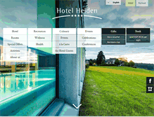 Tablet Screenshot of hotelheiden.ch